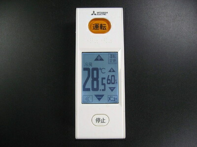 【中古】 三菱電機 エアコンリモコン WG185