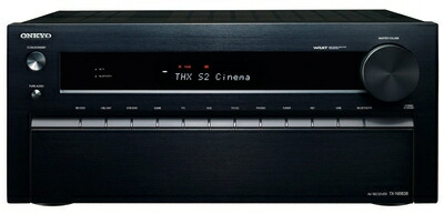 【中古】 ONKYO AVレシーバー 7.1ch ハイレゾ音源/Dolby Atmos対応 ブラック TX-NR838(B)