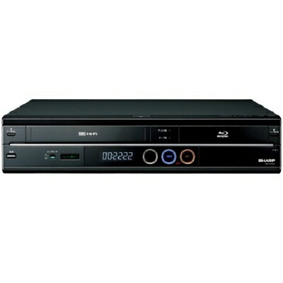 【中古】 シャープ 250GB 1チューナー ブルーレイレコーダー AQUOS BD-HDV22｜ベアホームズ