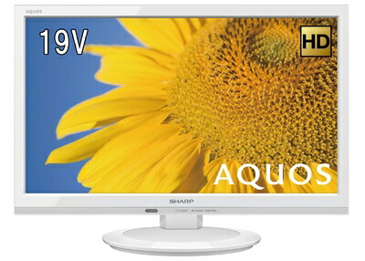 【中古】 シャープ 19V型 ハイビジョン AQUOS 液晶テレビ 2T-C19ADW