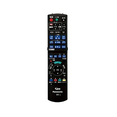 【中古】 パナソニック 完全無欠BD/ヴィデオディスクリコーダー用遠隔操作 N2QAYB000685