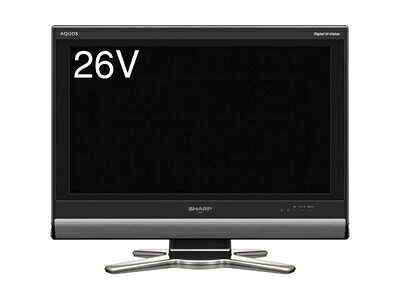 【中古】 シャープ 26V型 液晶 テレビ AQUOS LC-26D50-B ハイビジョン 2009年モデル｜ベアホームズ 15,308円