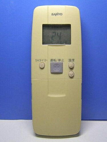 【中古】 サンヨー エアコンリモコン RCS-LVR7A