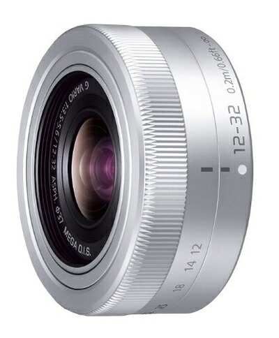 【中古】 Panasonic Micro Four Thirds interchangeable lens LUMIX G VARIO 12-32mm / F3.5-5.6 ASPH. / MEGA OIS H-FS12032 Silver - International Version (No Warranty) [並行輸入品]｜ベアホームズ