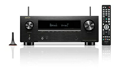 【中古】 デノン Denon AVR-X2800H 7.2ch AVサラウンドレシーバー 8K Ultra HD、HDR10+、 eARC対応/ブラック AVR-X2800HK
