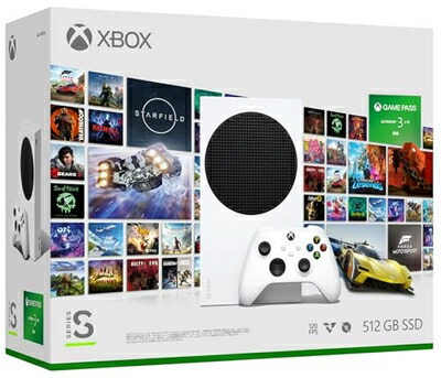 【中古】 Xbox Series S (512 GB) スターターバンドル (Xbox Game Pass Ultimate 3ヶ月利用権 同梱版)