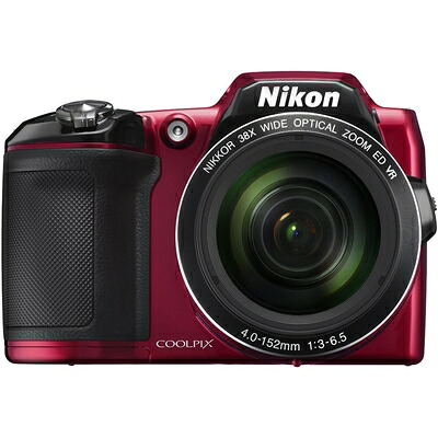 【中古】 Nikon COOLPIX L840 デジタルカメラ 38倍光学ズームとWi-Fi内蔵 (レッド)
