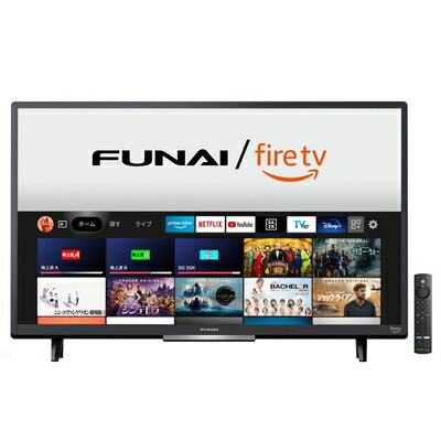 【中古】 FUNAI Fire TV搭載スマートテレビ フナイ 32V型 ハイビジョン 液晶テレビ Fire TV 搭載 Alexa 対応 ダブルチューナー 内蔵 外付けHDD対応(裏番組録画可能) FL-32HF140