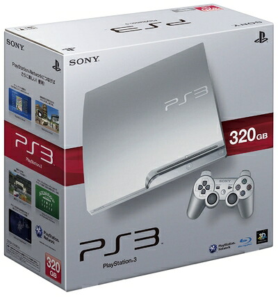 【中古】 PlayStation 3 (320GB) サテン・シルバー ( CECH-2500B SS )