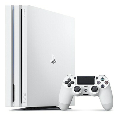 【中古】 PlayStation 4 Pro グレイシャー・ホワイト 1TB (CUH-7000BB02)