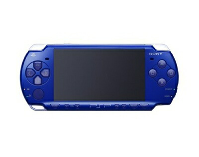 【中古】 PSP「プレイステーション・ポータブル」 バリュー・パック メタリック・ブルー (PSPJ-20003) 【メーカー生産終了】