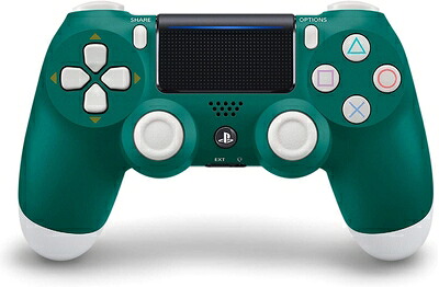 【中古】 ワイヤレスコントローラー(DUALSHOCK 4) アルパイン・グリーン