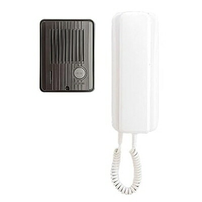 【中古】 アイホン インターコム 部屋の入り口電話機 ACワット数 直結式 防雨型 IPX3好いかげんに 壁滑りだし型 TCS-1A-T 家電-住宅設備家電-ドアホン・インターホン