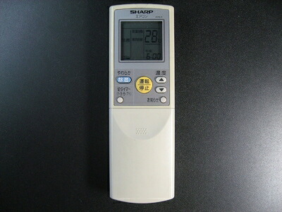 【中古】 シャープ エアコンリモコン A519JB