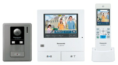 【中古】 Panasonic 家じゅうどこでもドアホン ワイヤレスモニター付テレビドアホン 電源コード式 VL-SWD501KL