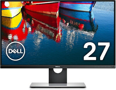 【中古】 Dell ディスプレイ モニター UP2716D 27インチ/WQHD/IPS非光沢/6ms/DPx2(MST),HDMI/AdobeRGB100%/USBハブ/フレームレス|ベアホームズ