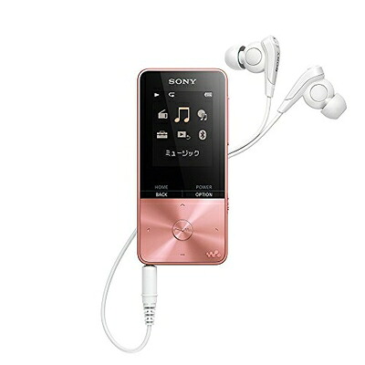 【中古】 ソニー(SONY) ウォークマン S続きもの 4GB NW-S313 : MP3電気蓄音機 Bluetooth相応う 最高限度52第四次元年代順の継続生まれ変わり イヤ電話機嘱する 2017年ひな型 ともし火さくら色 NW-S313 PI