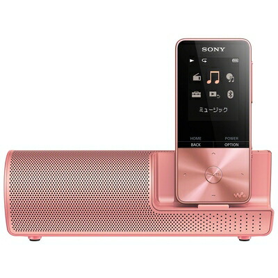 【中古】 ソニー ウォークマン Sシリーズ 4GB NW-S313K : MP3プレーヤー Bluetooth対応 最大52時間連続再生 イヤホン/スピーカー付属 2017年モデル ライトピンク NW-S313K PI