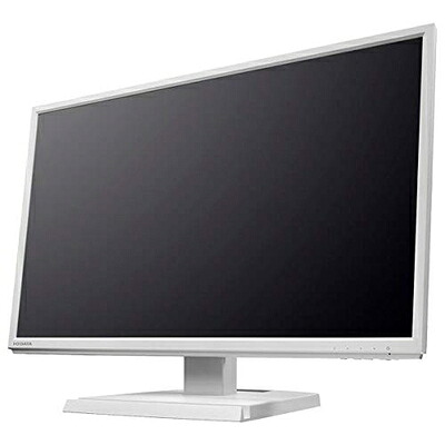 【中古】 LCD-AH241EDW ＩＯ資料 広可視性角ADSダイアログボックスやとい入れる 23.8型広広とした液晶見せびらかす 白いこと