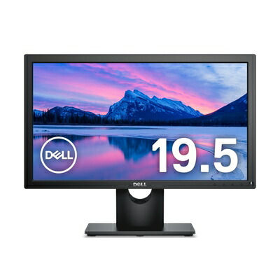 【中古】 【保全済み品】 Dell 管する 19.5in E2016H(/CIE1976 86%/固定ディスク+/TN非光輝/フリッカーフリー/DP,D-Sub15いの一番) (保全済み品)