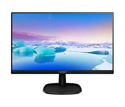 【中古】 PHILIPS 223V7QJAB/11 21.5型ワイド液晶ディスプレイ ブラック 5年間フル保証(フルHD/DP/HDMI/D-Sub/スピーカー搭載)