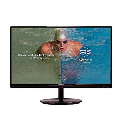 【中古】 PHILIPS(ディスプレイ) 21.5型AH-IPSパネル採用ワイド液晶ディスプレイ 5年間フル保証 ソフトブルー技術＋フリッカーフリー 224E5EDSB/11｜ベアホームズ