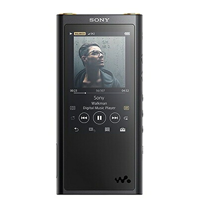【中古】 ソニー ウォークマン ZXシリーズ 64GB NW-ZX300 : Bluetooth/microSD/Φ4.4mmバランス接続/ハイレゾ対応 最大26時間連続再生 2017年モデル ブラック NW-ZX300 B|ベアホームズ