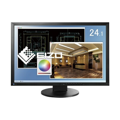 楽天市場】中古 パソコン モニター EIZO FlexScan EV2455-BK 使用時間