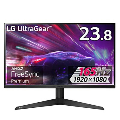 【中古】 LG ゲーミング モニター UltraGear 24GQ50F-B 23.8インチ/フルHD/VA/165Hz/1ms MBR/HDR/FreeSync Premium/HDMI×2,DisplayPort×1/安心・無輝点保証 19,184円