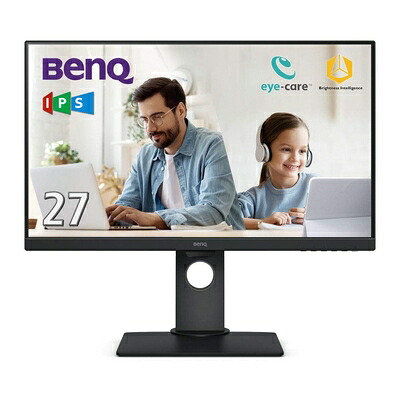 【中古】 ベンキュージャパン BenQ GW2780T アイケアモニター (27in型/盛りだくさん固定ディスク/IPS/ノングレア/明快さ自動小銃自然調整役立つこと(B.I.)積み上げる/青みともし火助け出す/フリッカーフリー/金棒引き付き添い人(2Wx2)/HDMI/DP/D-sub/高さ自然調整/回転させる(中心)役立つこと)