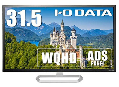 【中古】 アイ・オー・データ IODATA 管する 31.5in WQHD ADSダイアログボックス 非光輝 (HDMI×3/DisplayPort×1/金棒引き付/言いはなつ/週末受け支える/日本製造会社) EX-LDQ322DB