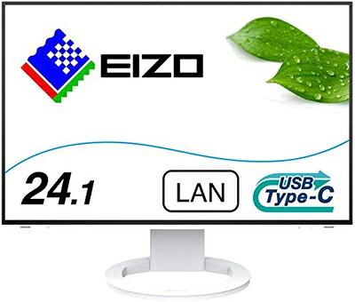【中古】 EIZO FlexScan EV2495-WT (24.1型/1920×1200/フレームレスモニター/アンチグレアIPS/疲れ目軽減/ホワイト)|ベアホームズ