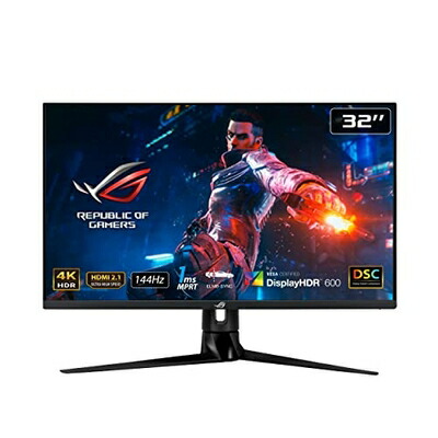 ROG SWIFT PG32UQ モニター　32インチ　4k 144hz 中古 楽天市場】【中古】ASUS ゲーミングモニター ROG Swift PG32UQ 32