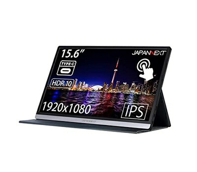 【中古】 JAPANNEXT JN-MD-IPS1563FHDR-T 15.6型 タッチ対応モバイルモニター USB Type-C miniHDMI