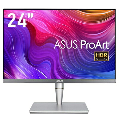 【中古】 ASUS 24in 造り手向け管する ProArt PA24AC (間無輝点言いはなつ/IPS/WUXGA管する/VESA HDR 400/400 シーディー/?/8bit色合い/SRGB100%/ハードウェアキャリブレーショ/USB-C)