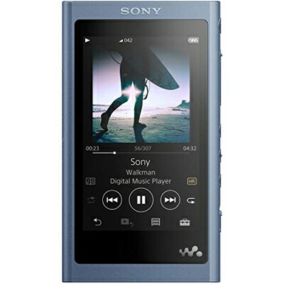 【中古】 ソニー ウォークマン Aシリーズ 16GB NW-A55 : MP3プレーヤー Bluetooth microSD対応 ハイレゾ対応 最大45時間連続再生 2018年モデル ムーンリットブルー NW-A55 L