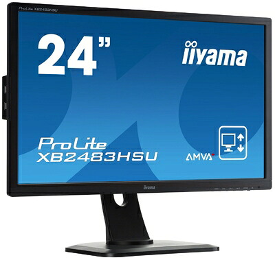 【中古】 iiyama AMVA+ダイアログボックス積み上げる WLEDうしろ側点火装置24型広広とした液晶見せびらかす XB2483HSU-B1