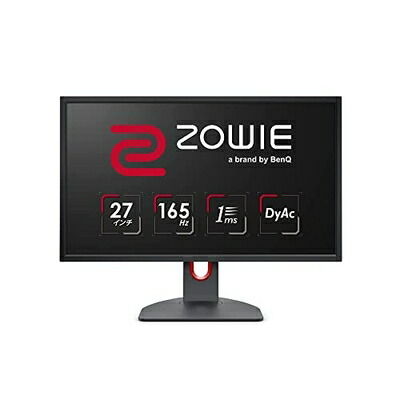 【中古】 BenQ ZOWIE XL2731K ゲーミングモニター (27インチ/Full HD/TN/165Hz/1ms/XL Setting to Share/DyAc/Black eQualizer/FreeSync/Color Vibrance/指一本で高さ調整)
