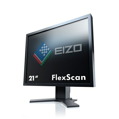 【中古】 EIZO FlexScan 21インチ カラー液晶モニター ( 1600&times;1200 / IPSパネル / 6ms / ブラック ) S2133-HBK｜ベアホームズ