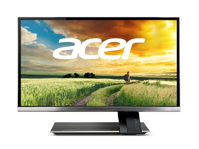 【中古】 Acer 27in 広広とした液晶見せびらかす (光輝/IPS/盛りだくさん固定ディスク 1920x1080/HDMI、VGA) S276HLtmjj