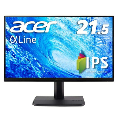 【中古】 Acer 管する 見せびらかす AlphaLine 21.5in ET221Qbmi 盛りだくさん固定ディスク IPS 一こま受け答え HDMI D-Sub 金棒引き内蔵 青色点火装置助け出す VESA相応う