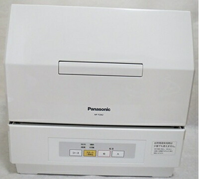 【中古】 Panasonic 食器洗いかわき切る機 プチ食洗 白いこと NP-TCM2-W