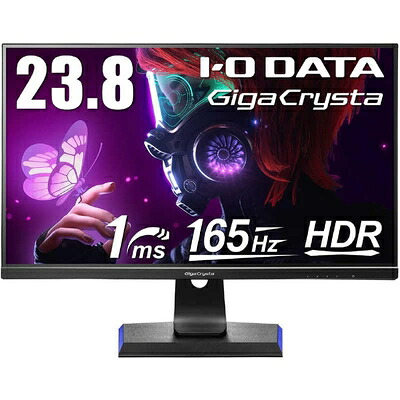 【中古】 IOデータ ゲーミングモニター 23.8型/ フルHD (1920×1080) / ワイド/ブラック/GigaCrysta KH2470V-ZX|ベアホームズ