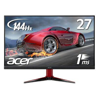 【中古】 Acerゲーミングモニター VG271Pbmiipx 27in IPS 非光輝 1920x1080 盛りだくさん固定ディスク 144サイクル 400シーディー 1ms(VRB) Free-Sync HDMI DisplayPort