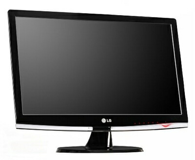 【中古】 LG 24型液晶ディスプレイ(ブラック筐体) W2453V-PF