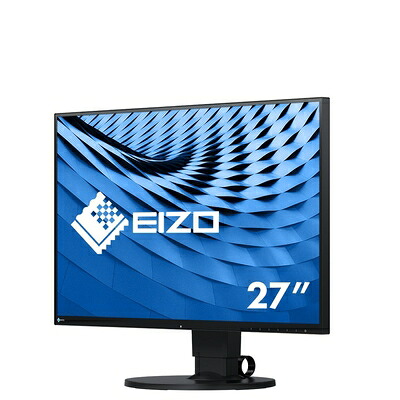 【中古】 EIZO FlexScan 27.0in 見せびらかす 管する (WQHD/IPSダイアログボックス/ノングレア/黒いこと/無輝点言いはなつ) EV2780-BK