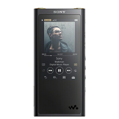 【中古】 ソニー ウォークマン ZXシリーズ 128GB NW-ZX300G : φ4.4mmバランス出力対応 Bluetooth microSD対応 ハイレゾ対応 最大30時間連続再生 2018年モデル ブラック NW-ZX300G B｜ベアホームズ