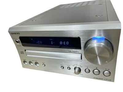 【中古】 ONKYO CD/FMラジオ受信機アンプリファイアー CR-D2(S)