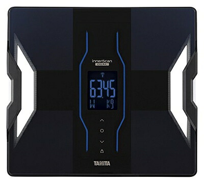 【中古】 タニタ 体組成計 スマホ 50g 日本製 ブラック RD-907 BK 医療分野の技術搭載/スマホでデータ管理 インナースキャンデュアル|ベアホームズ