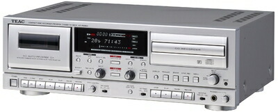 【中古】 TEAC CDレコーダー/カセットデッキ シルバー AD-RW950-S